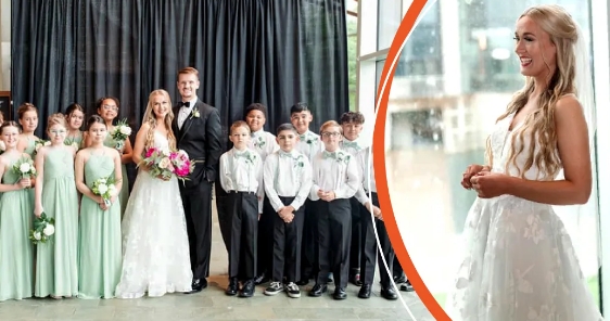 Eine Lehrerin aus Kansas bittet ihre Schüler der 5. Klasse, bei ihrer Hochzeit Brautjungfern und Trauzeugen zu sein
